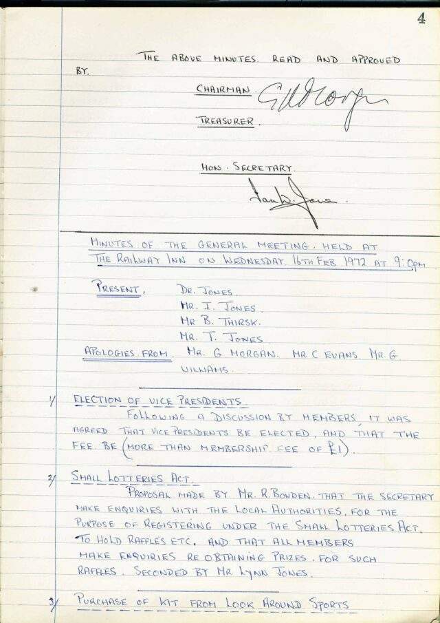 First Committee Meeting Minutes 3